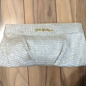 NWOT! Lilly Pulitzer Beautiful Straw Clutch Purse